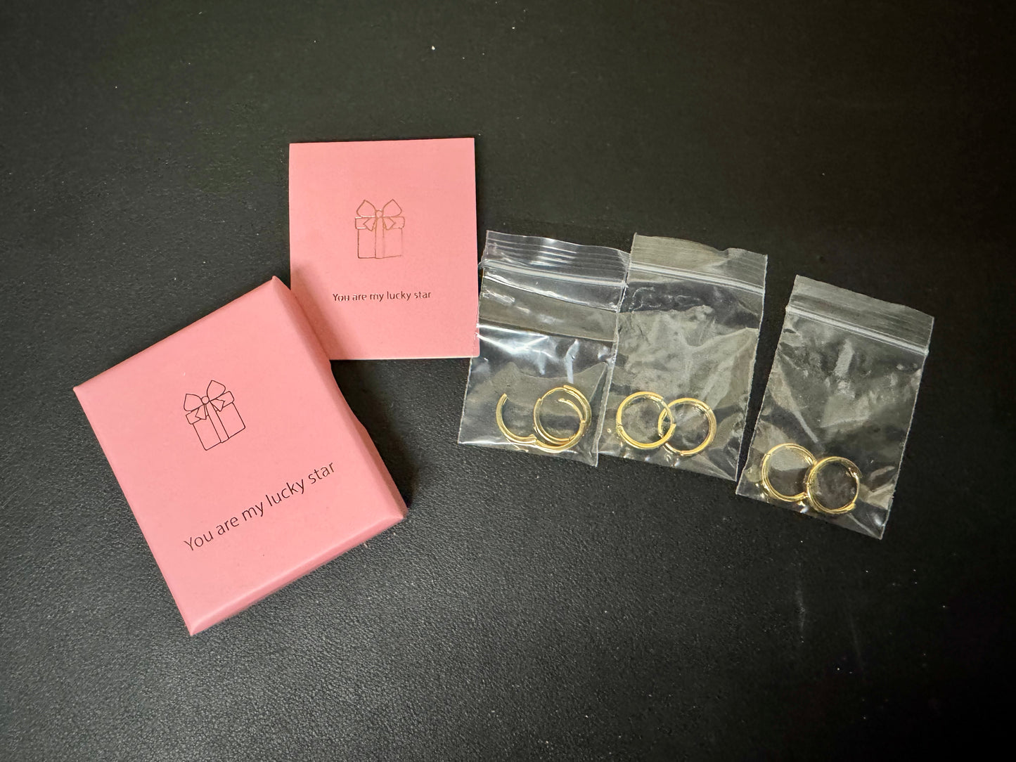 3 Pack Small Gold Hoops (12mm)