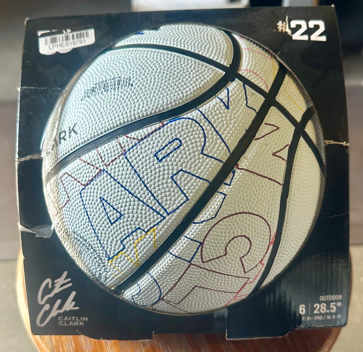 Wilson Caitlin Clark Journey 28.5' Basketball Series - Mark your Mark: Composite Shell