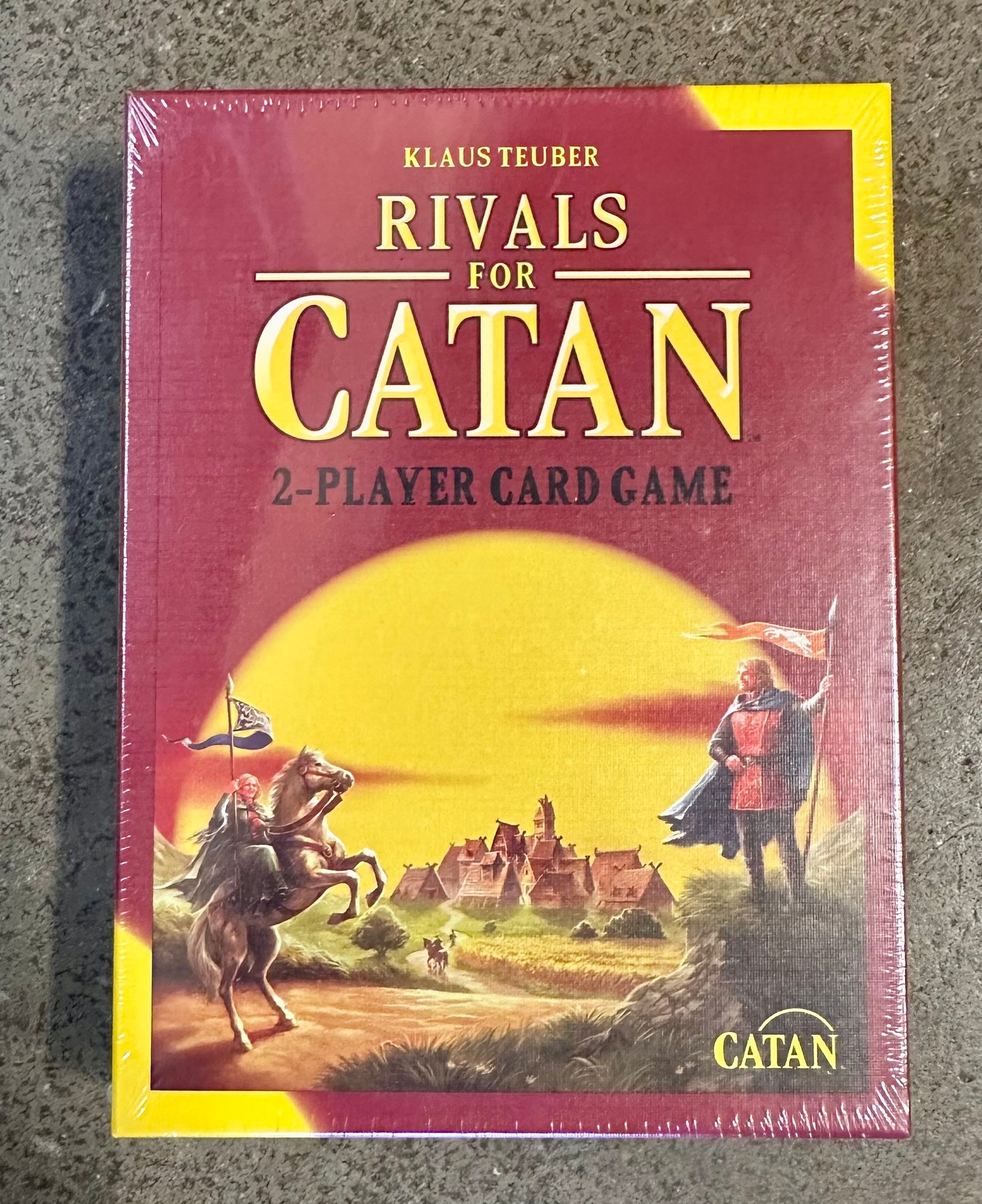 CATAN Rivals for CATAN Card Game - Build, Trade and Conquer! Strategy Game, Family Fun for Kids and Adults, Ages 10+, 2 Players, 45-60 Minute Playtime
