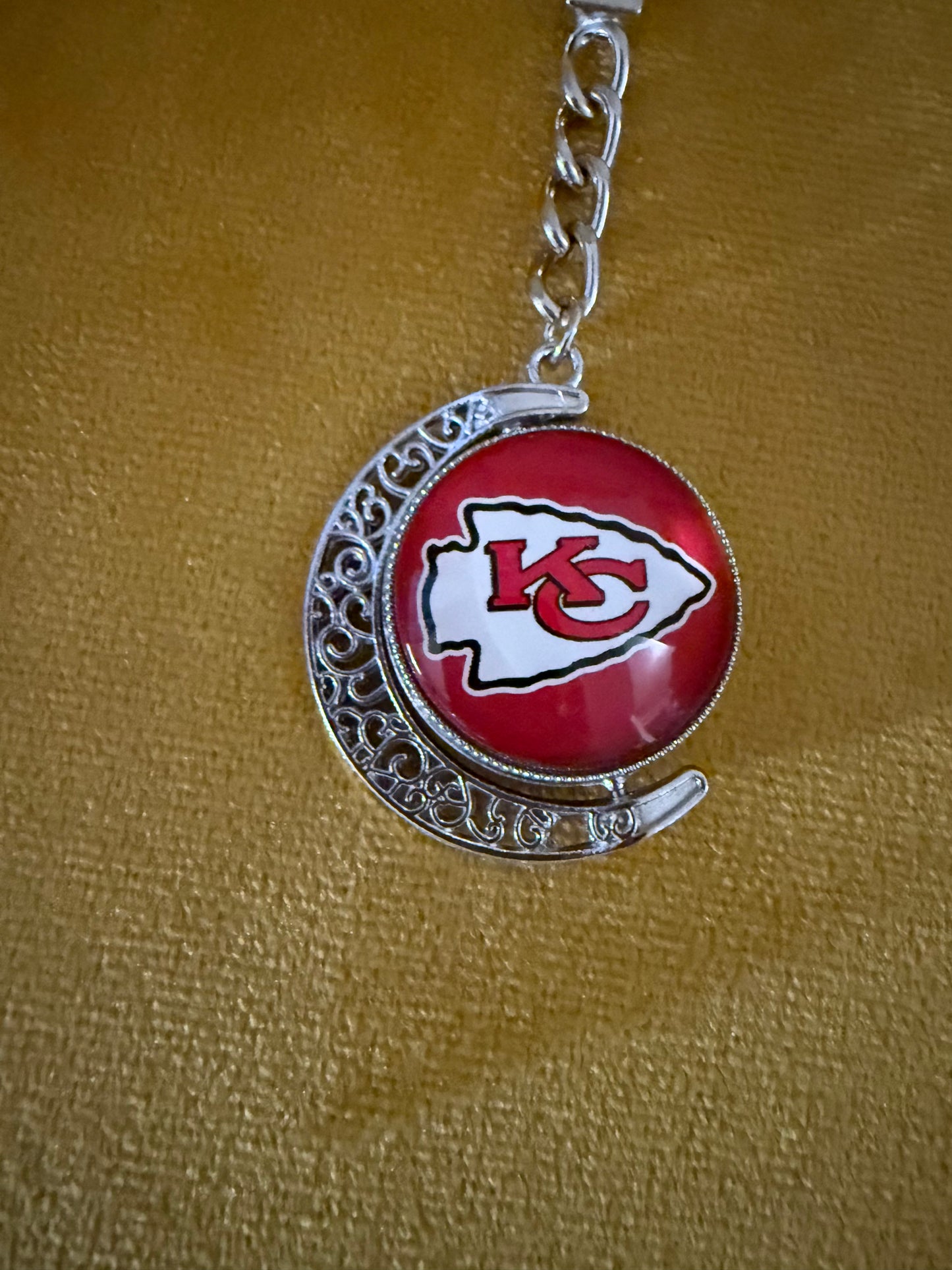 KC Chiefs Swivel Keychain