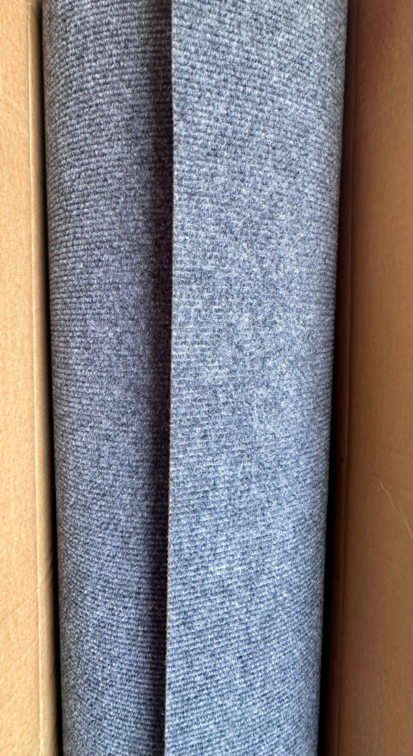 VEVOR Smokey Gray Marine Carpet 6 ft x 29.5 ft, Boat Carpet Rugs, Indoor Outdoor Rugs for Patio, Deck, Anti-Slide TPR Water-Proof Back, Outdoor Carpet (G914)