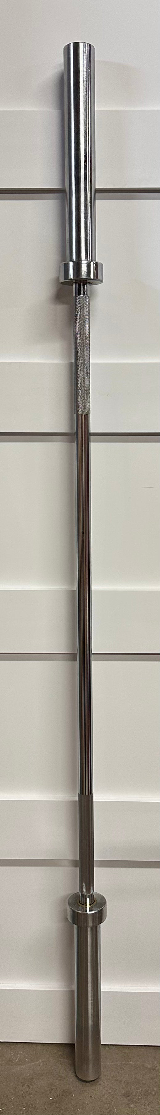 6ft Barbell for Strength Training and Weightlifting, 2 inch Olympic Bar with 700lb Capacity (W537)