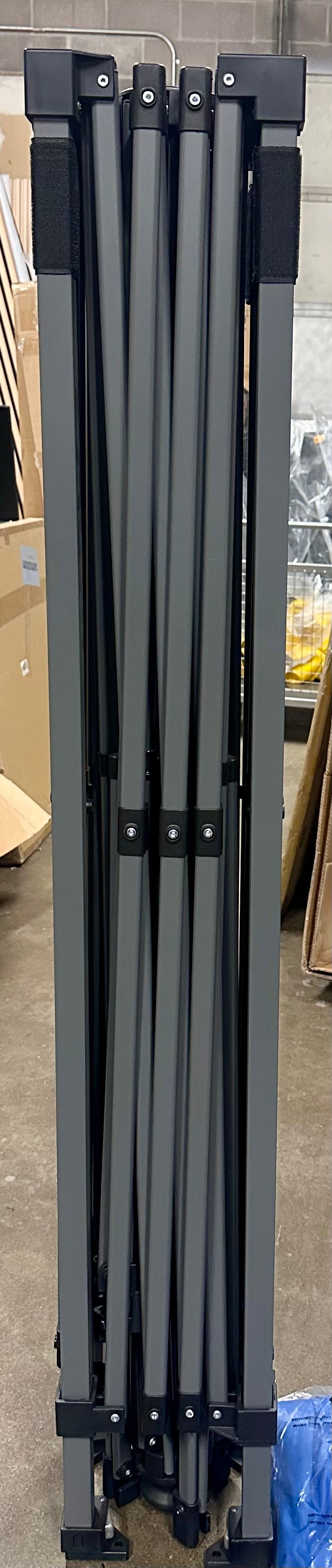 12’x12’ Pop Up Canopy, Easy and Portable Outdoor Canopy, Instant Tent, with Wheeled Carry Bag & 4 Sandbags for Home, Party & Outdoor Activities, Blue (CP12)