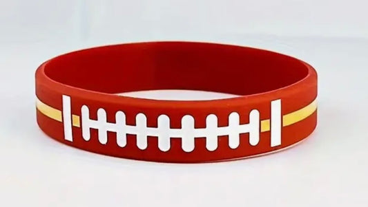 3 package KC Chiefs Silicone Bracelet
