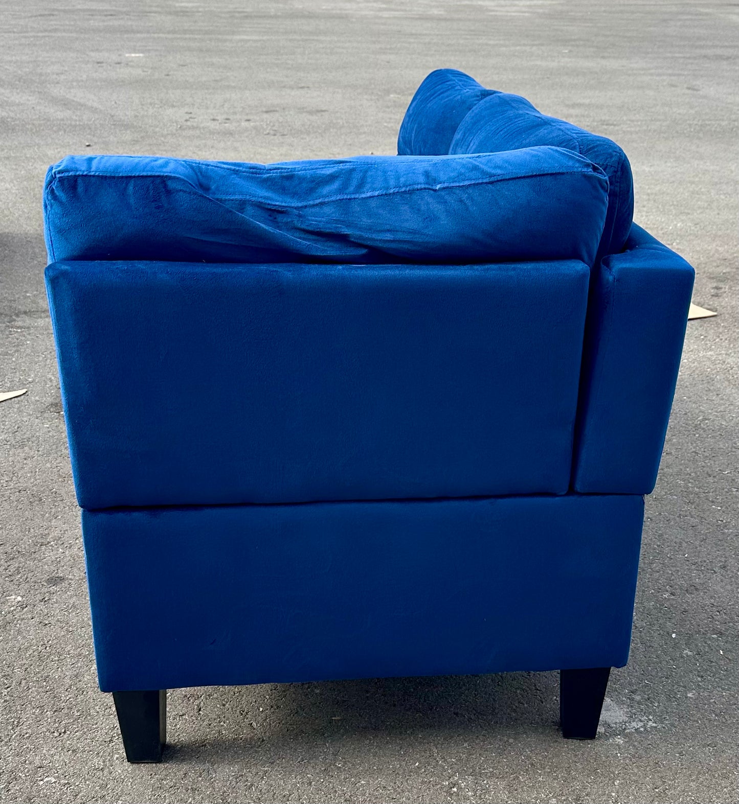 Part of Sectional Sofa, Ink Blue (L1098)