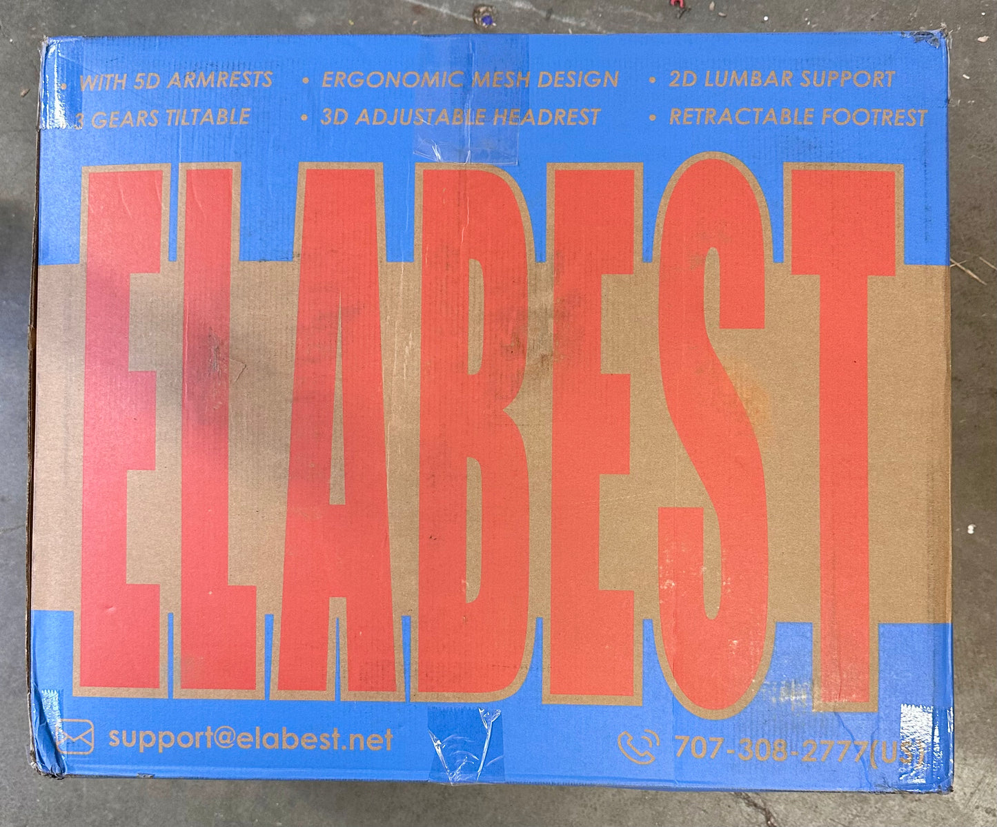 ELABEST X100 Ergonomic Office Chair, Midnight Mist (O457)