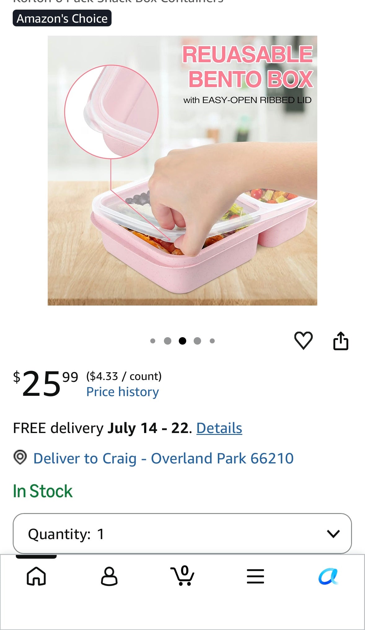 TAOUNOA 4 Pack Bento Lunch Box with Cute Knife, Spoon, Fork Set, Wheat Straw Lunch Box Containers, Reusable Divided Lunch Containers for Kids, Adults, Work, Travel