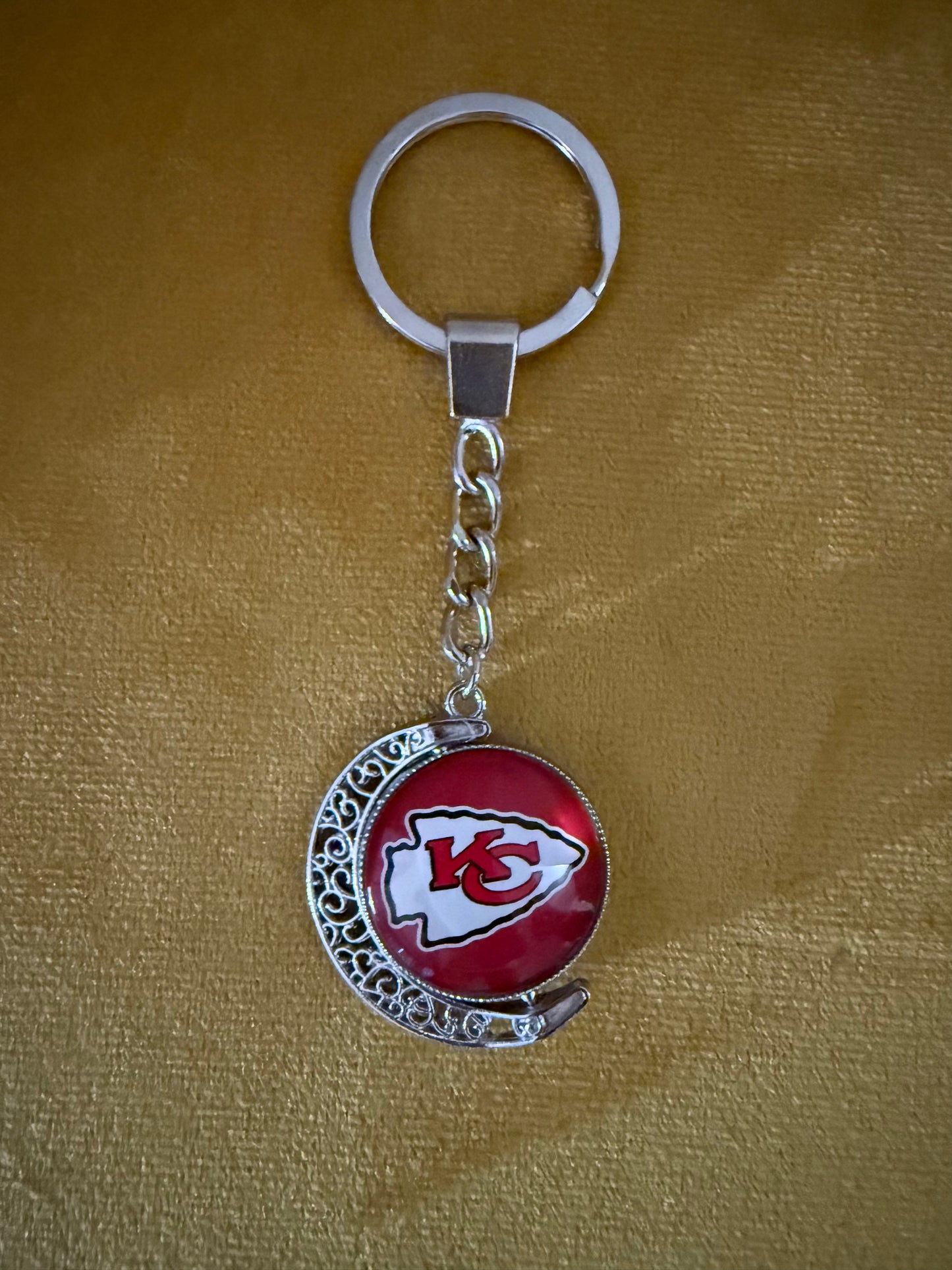 KC Chiefs Swivel Keychain