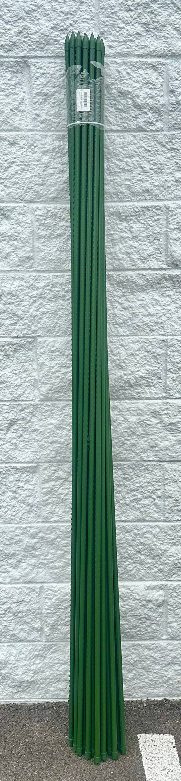 Garden Stakes 84 inch 7ft Sturdy Tomato Stakes, Plant Stakes for Outdoor Plants, Metal Plant Support Sticks for Gardening, Pack of 25