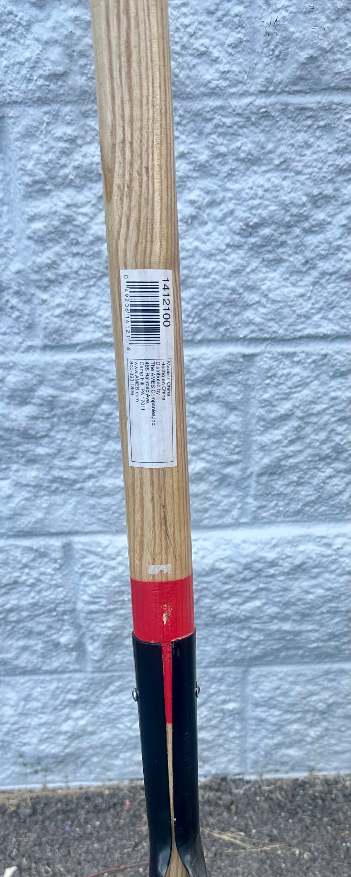 Razor-Back General Purpose Scoop with 48" Wood Handle