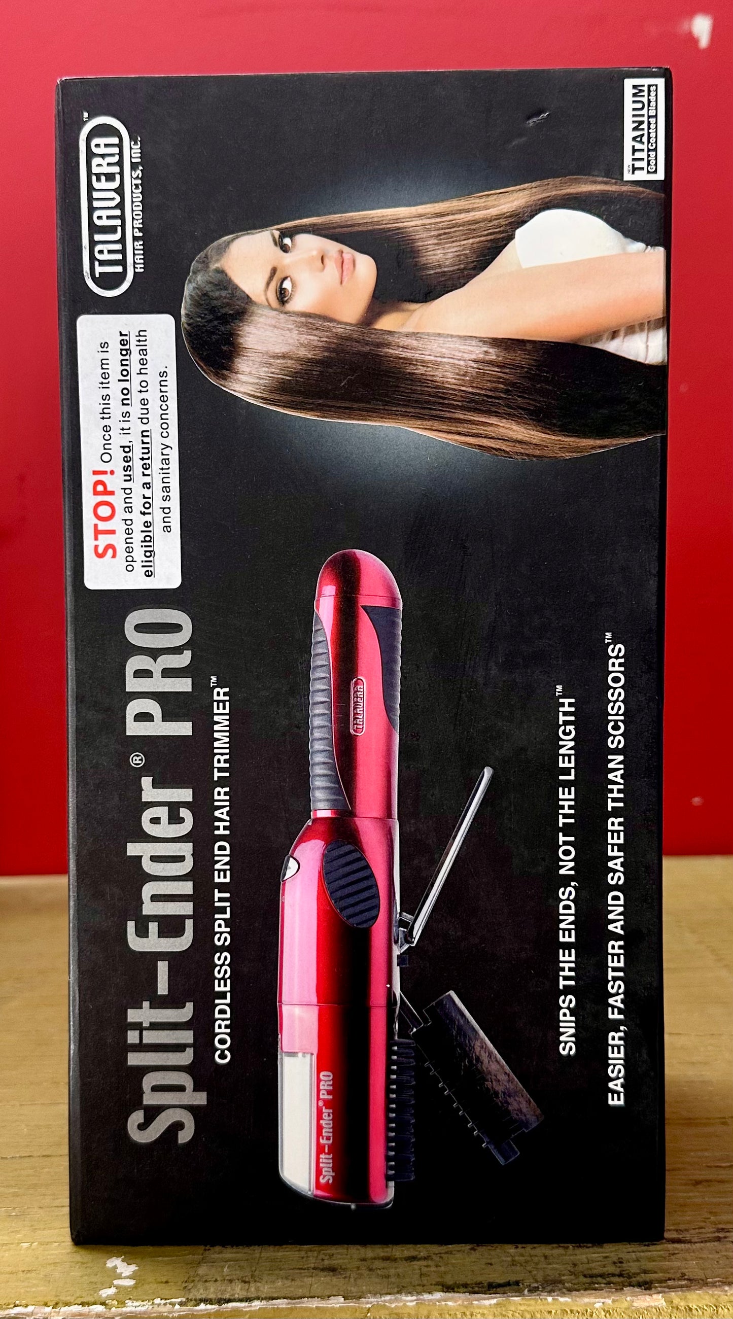 Split Ender Pro, Automatic Split End Hair Trimmer, Rechargeable Tool for the Fast & Easy Removal of Split Damaged Hair Ends