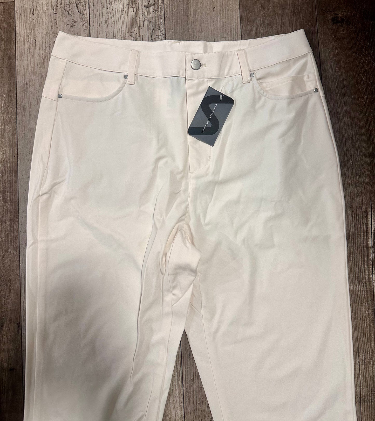 Mens Golf, Work, Dress Pants 30"/32"/34" Quick Dry Lightweight Casual Comfy Trousers with Pockets (Size 33 x32)