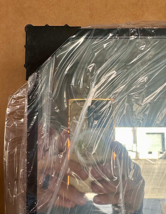 MELOMOIR 44"x72" Oversized Floor Mirror, Freestanding Large Full Body Mirror for Bedroom, Living Room & Gym - Black Mirror with Tempered Glass (M406)