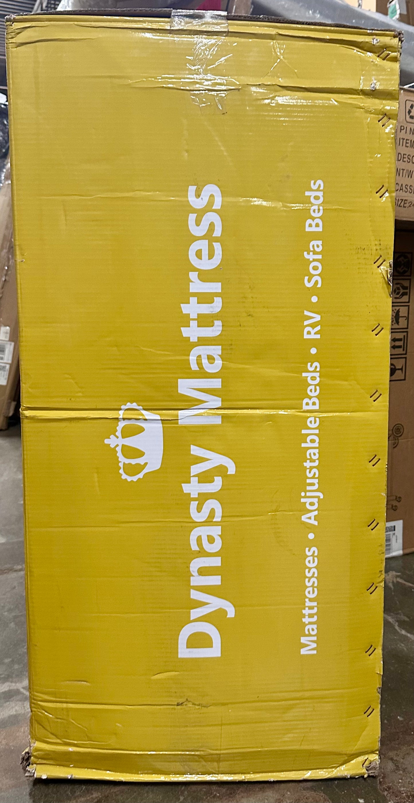 DynastyMattress Short King RV Mattress 72x75, 10-Inch CoolBreeze Gel Memory Foam Mattress for RV, Camper, Trailer-King RV Short Size, Made in USA (B1083)