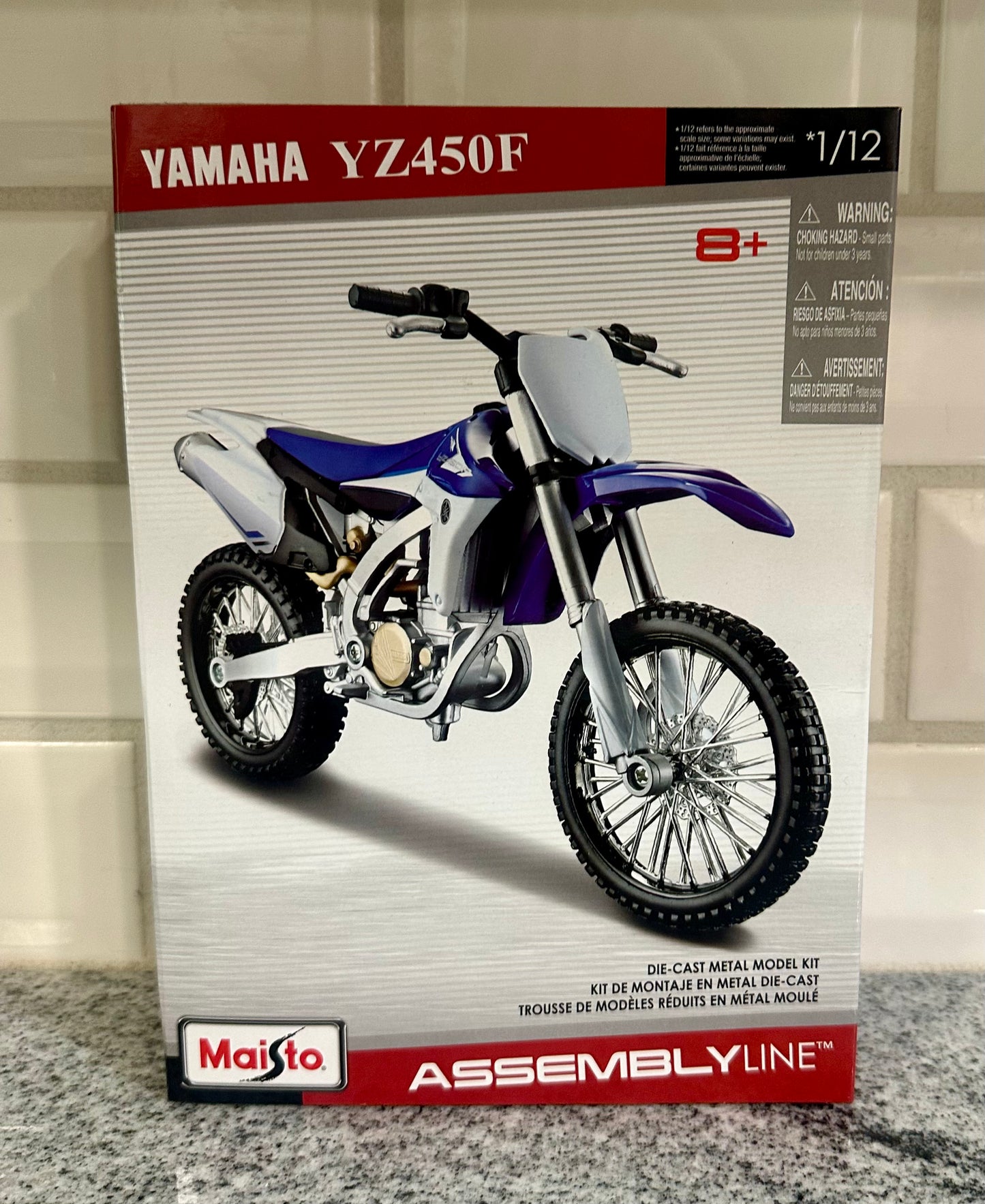 Maisto Lamborgihini 39195 YZ450 F Motorbike Yamaha YZ450F 1:12 Scale Mounting Kit
