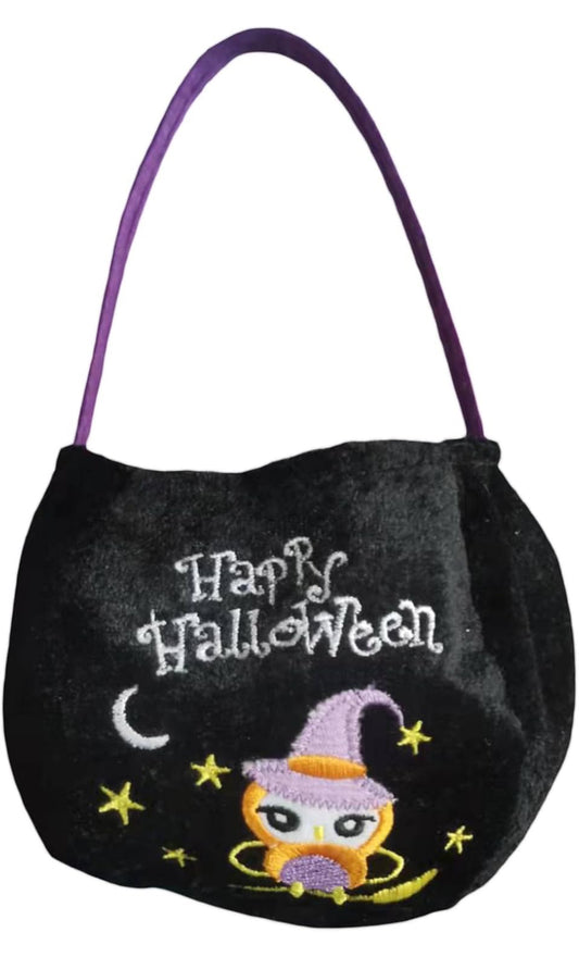 Halloween Trick or Treat Bag Party Favor Supplies with Handle Kids Gifts Bag Owl