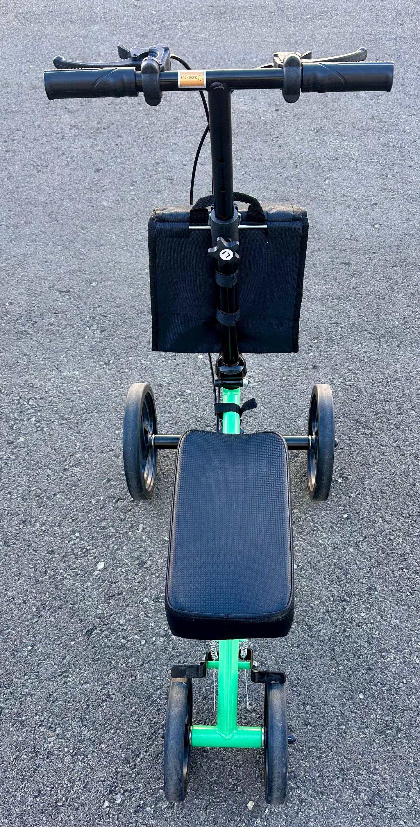 ELENKER Steerable Knee Walker Deluxe Scooter for Foot Injuries, Compact, Crutches Alternative (R688)