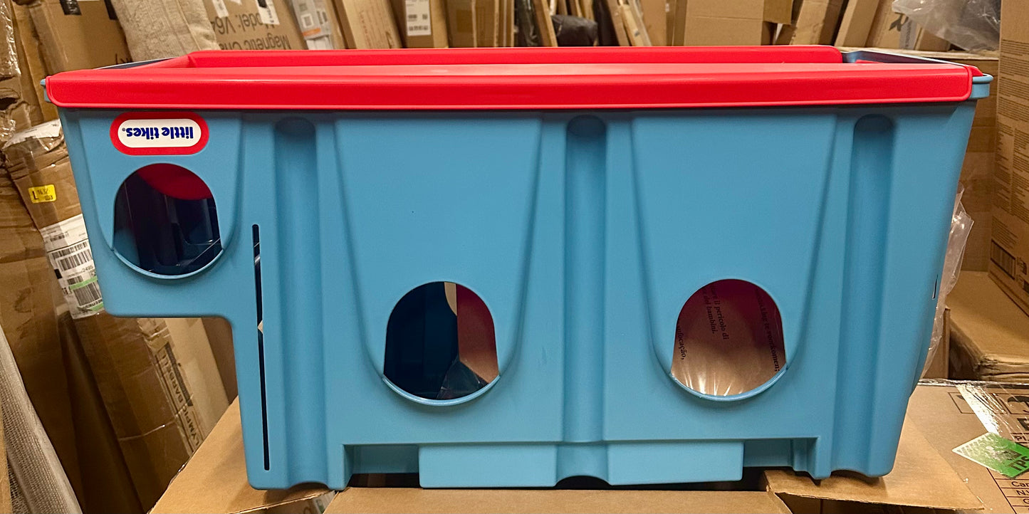 Little Tikes Easy Store Slide & Explore, Indoor Outdoor Climber Playset for Toddlers Kids Ages 1-3 Years (R715)