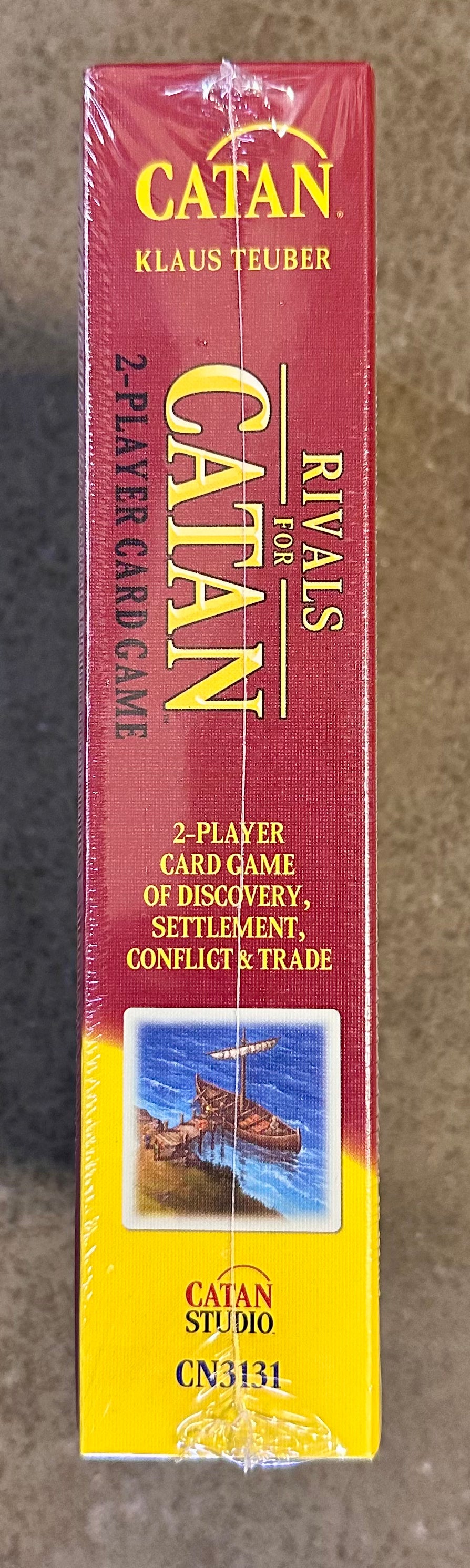 CATAN Rivals for CATAN Card Game - Build, Trade and Conquer! Strategy Game, Family Fun for Kids and Adults, Ages 10+, 2 Players, 45-60 Minute Playtime
