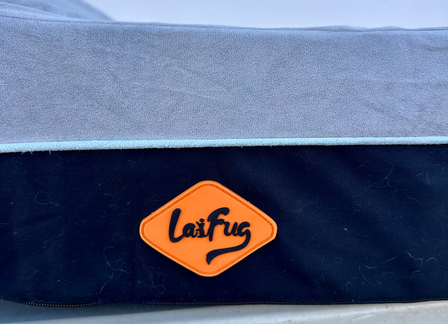 Laifug Orthopedic Memory Foam Extra Large Dog Bed, (50"x36"x10", Slate Grey), Durable Water Proof Liner & Removable Washable Cover (R680)