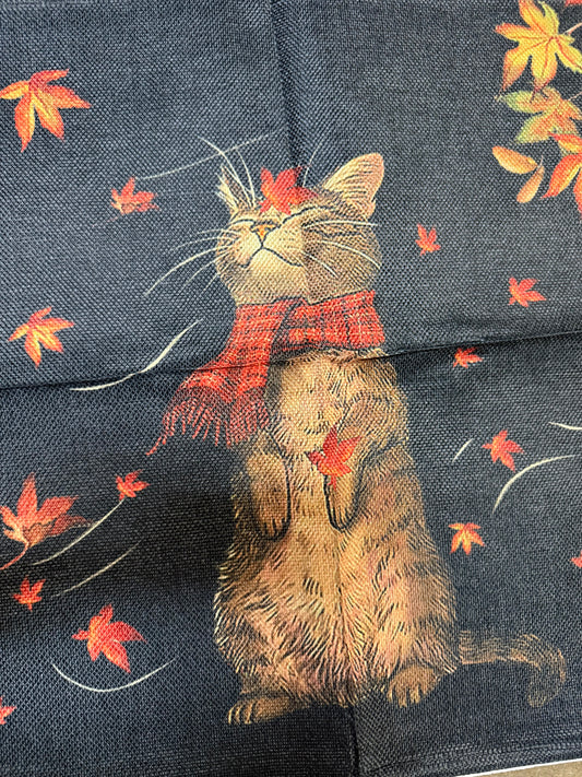 18x18 Fall Cushion Covers Indoor/Outdoor Set of 2