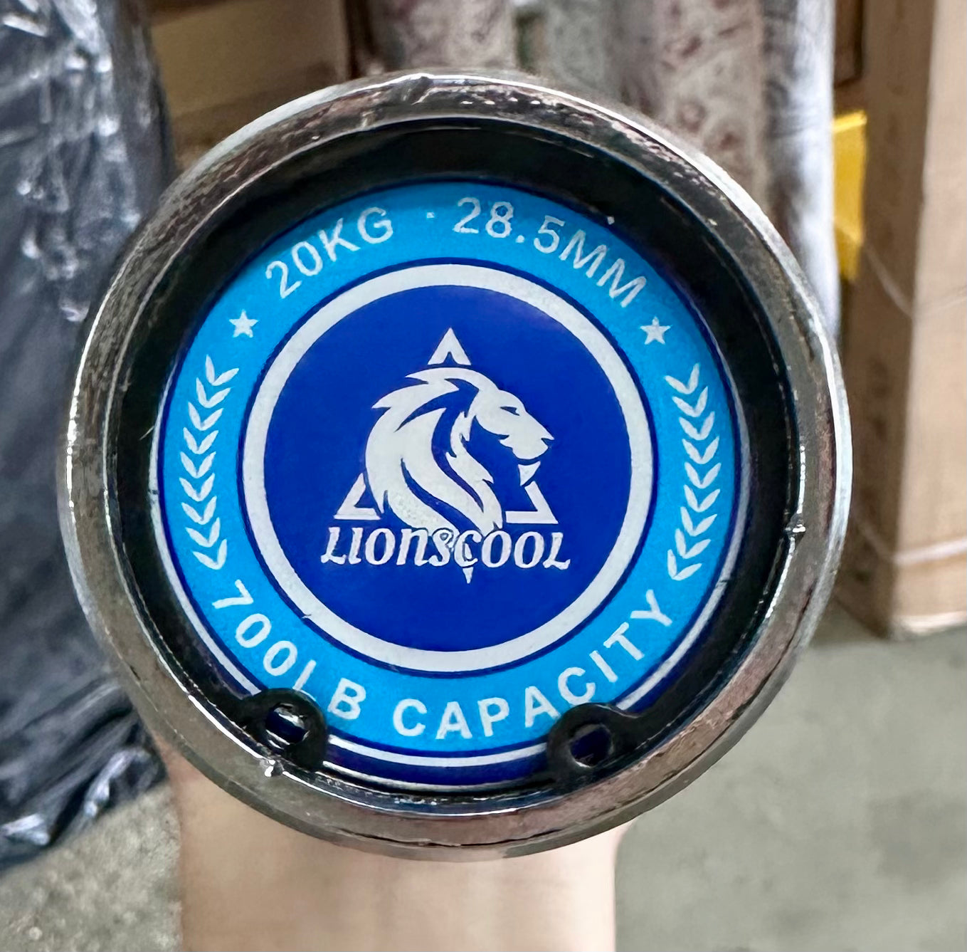 New - Lionscool 7’ Olympic Barbell (W385)