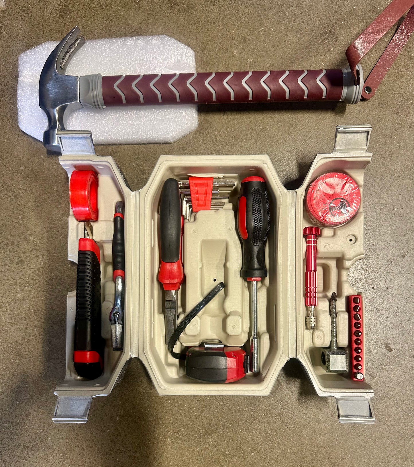 Metal Thor Hammer Tool Set for DIY Projects and Gift