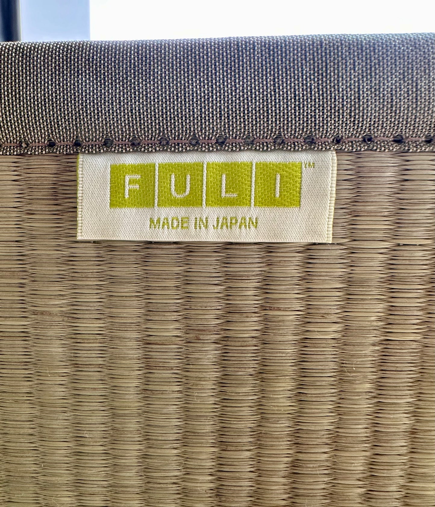 FULI Japanese Tatami Mattress, Igusa Mat (100% Japanese Rush Grass) Folds in Three, Made in Japan (Natural, Full) (B1125)