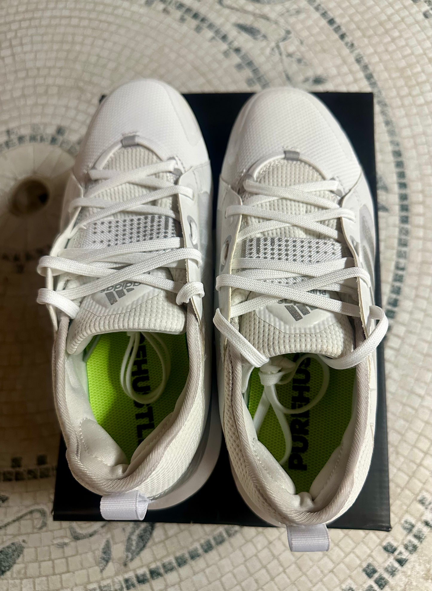 ADIDAS Purehustle TPU Softball Shoes (Women's Size 8.5)