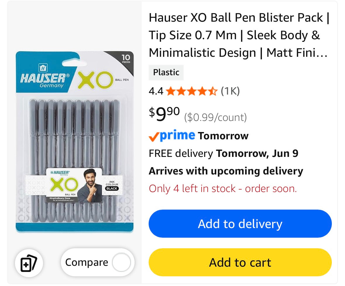 HAUSER V2 Gel Pens, 0.7 MM Black Ink Pens, 10 Pc Pack, Pens For School, Pens Fine Point Smooth Writing Pens, Pens For Note Taking, Writing Supplies, Teacher Pens, Black Gel Pens, Gel Ink Pens.