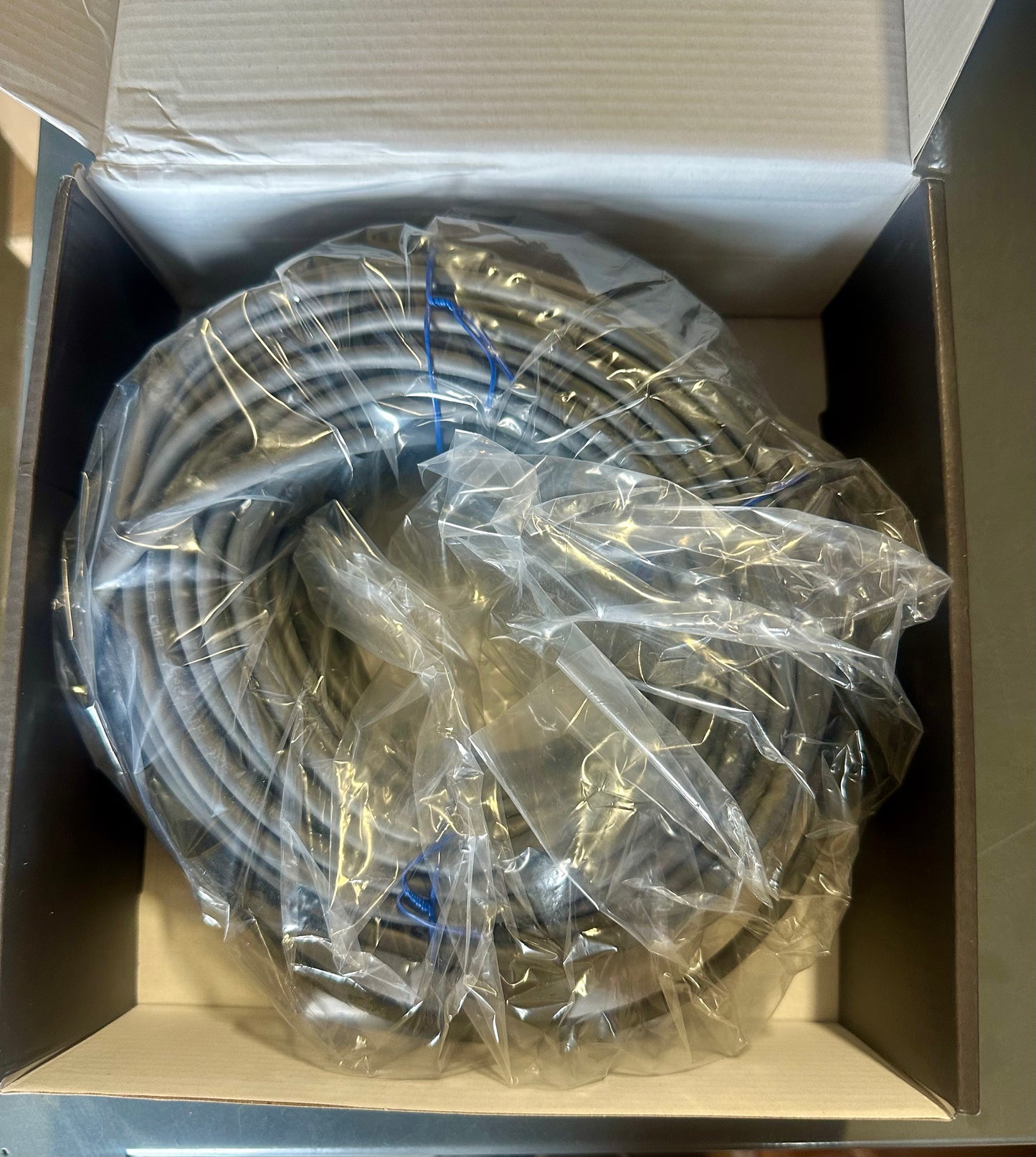 100FT/ 30M Cable for Starlink Standard 4/ 4X/ Gen 3/ V4/ V5 Replacement Extension Ethernet Cable Cord Waterproof Satellite (100FT), Grey