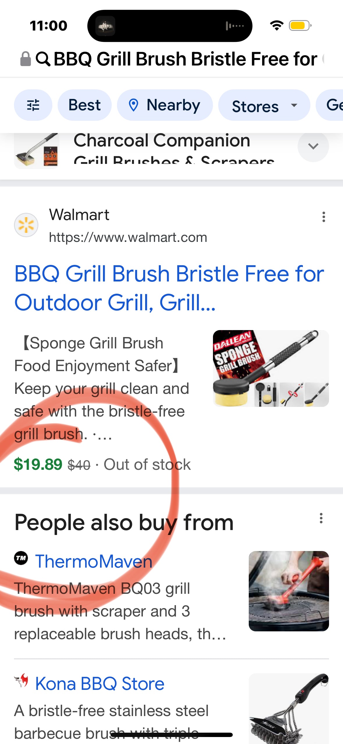 BBQ Grill Brush Bristle Free for Outdoor Grill, Grill Accessories with Sponge Replaceable Grill Brush Head, Steam Grate Cleaner,BBQ Cleaning Brush,Grill Brush Set, Bristle Free Grill Brush and Scraper