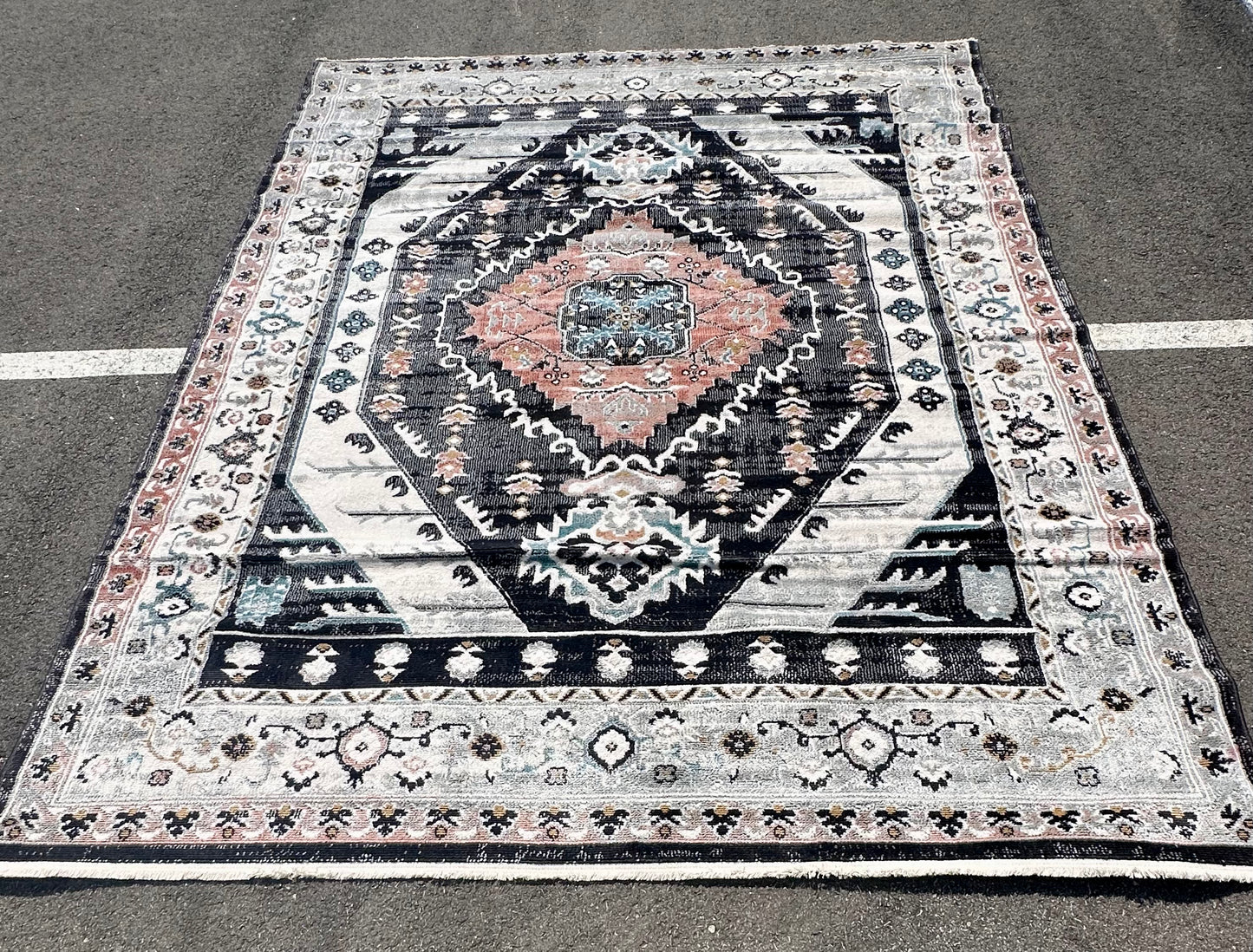 Well Woven Julita Vintage Bohemian Aztec Area Rug 8’ x 10’ (L981)