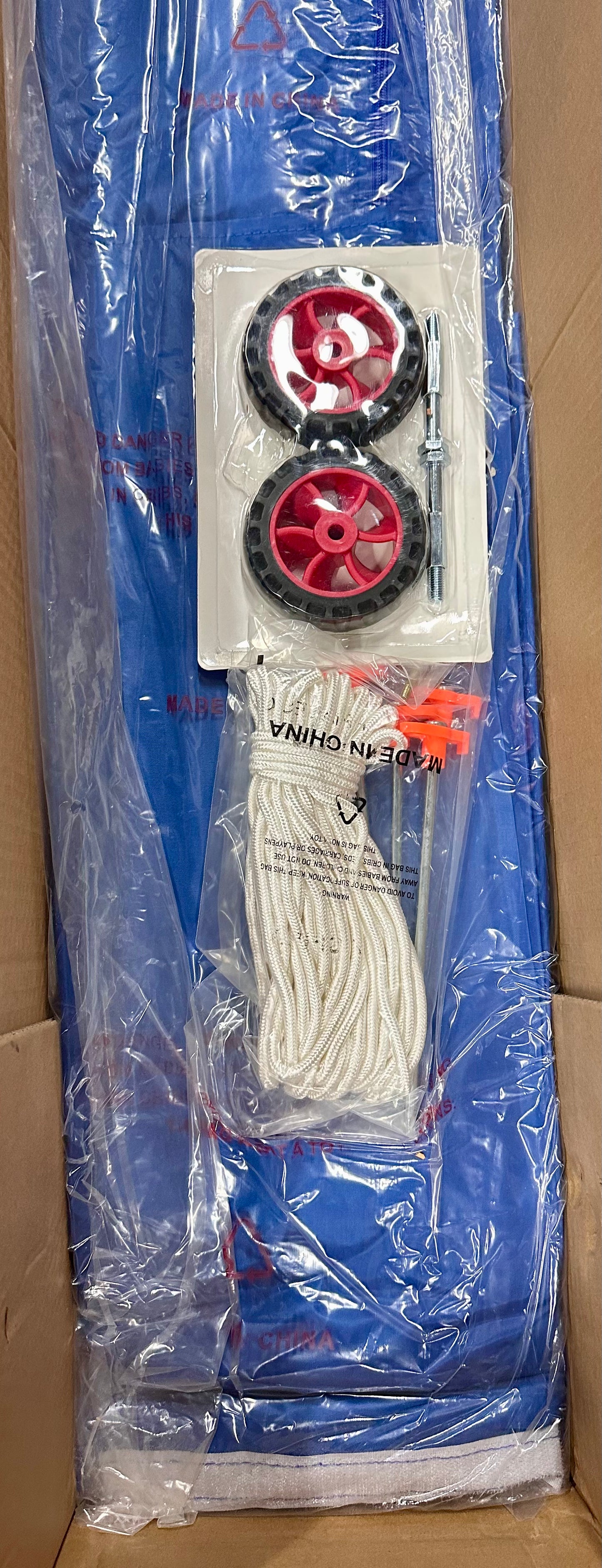 ABCCANOPY Ez Pop Up Canopy Tent with Sidewalls 10x10 Commercial -Series, Blue (CP9)