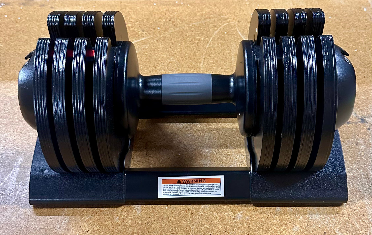 ALTLER 52LBS Single Adjustable Dumbbell with Secure Locking Mechanism for Safe & Customizable Strength Training (W497)