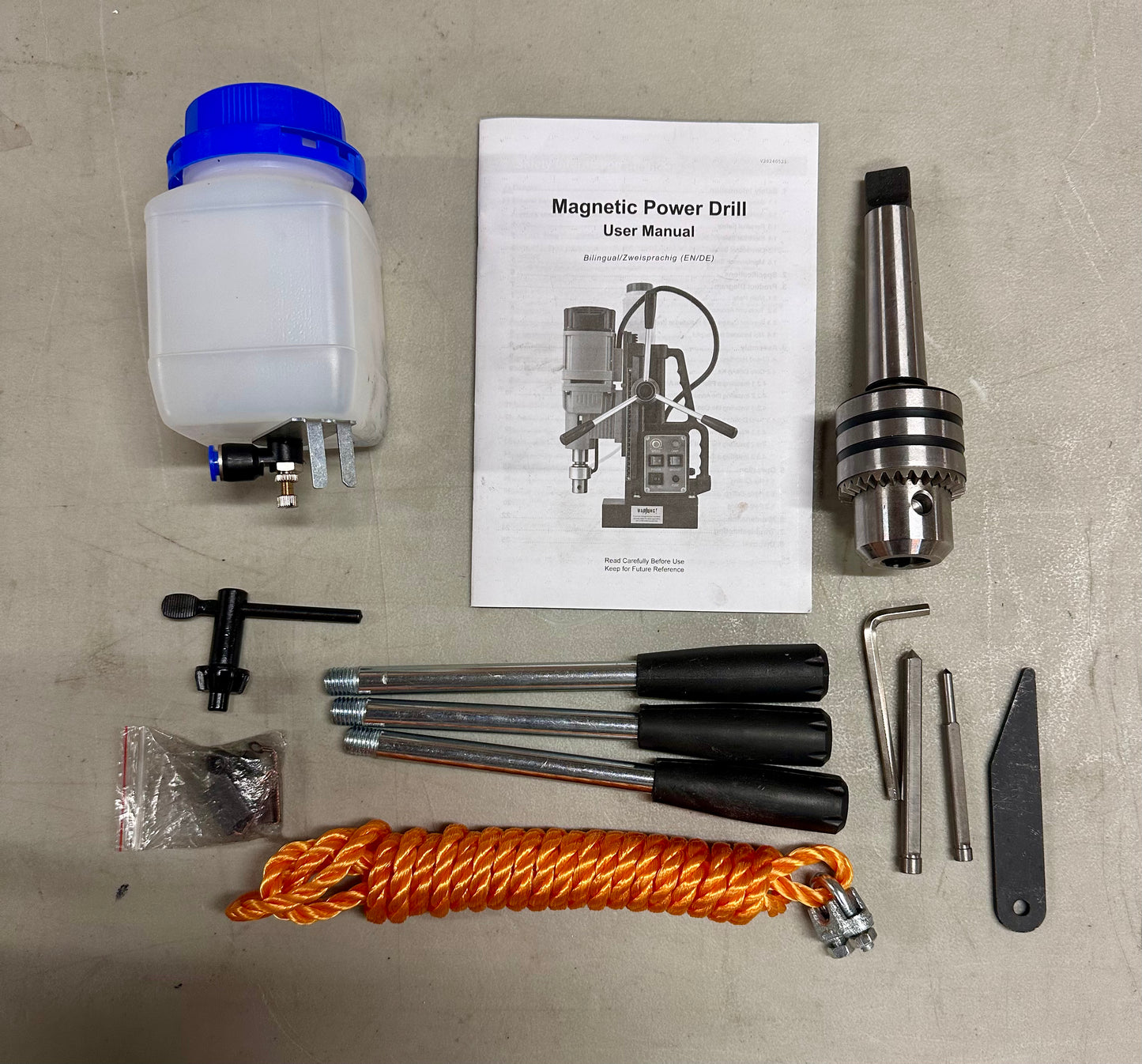 ZELCAN 1550W Mag Drill Press with 2" Dia. 3125 lbf/13900N Mag Force, 650 rpm Power Magnetic Drill with Stepless Speed & Reversible Direction for Metal Surface (G845)