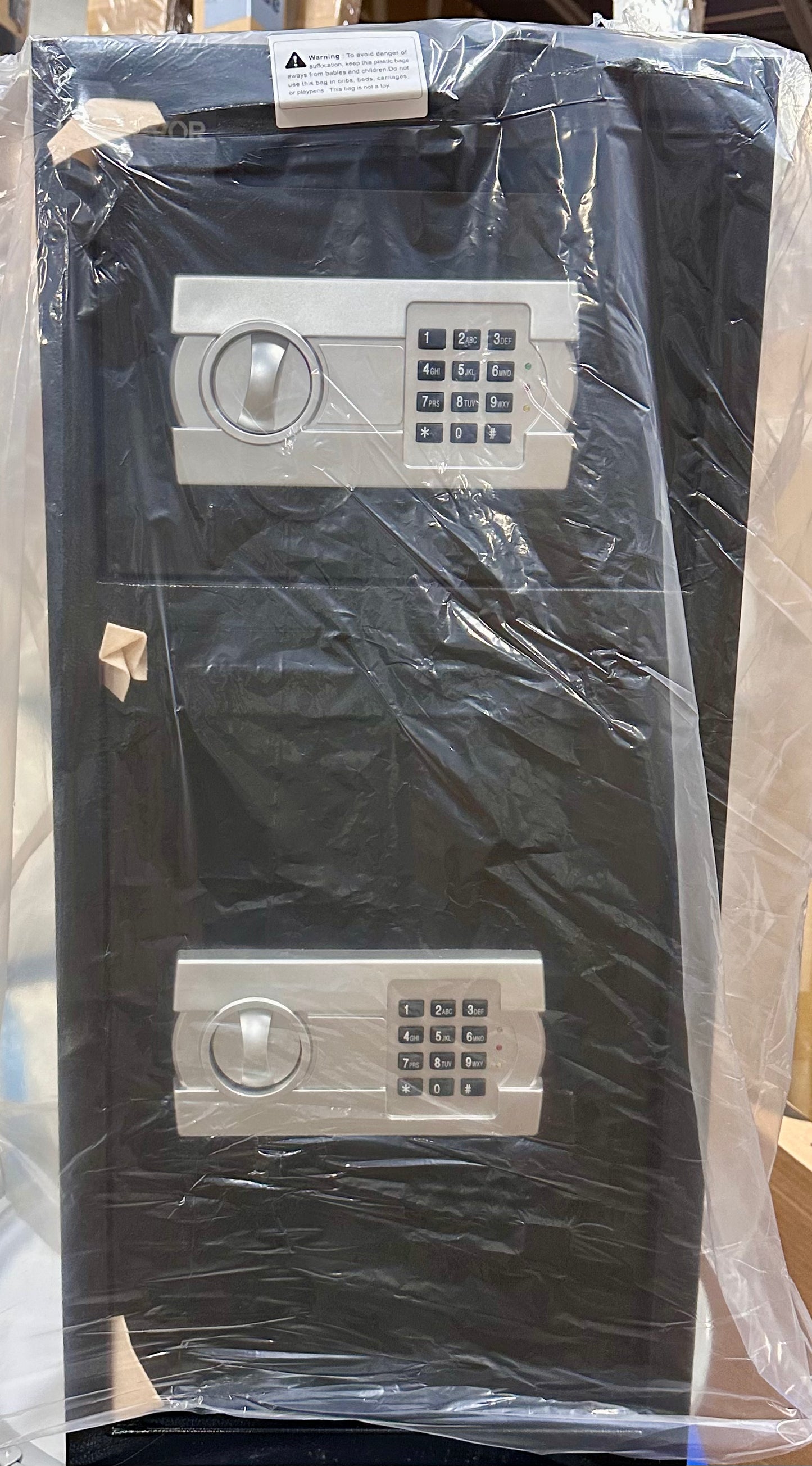 VEVOR Large Double Door Security Safe Box, 2.6 Cubic Feet, Steel Safe Box, Strong Box with Digital Lock for Money, Gun, Jewelry, Black (O461)