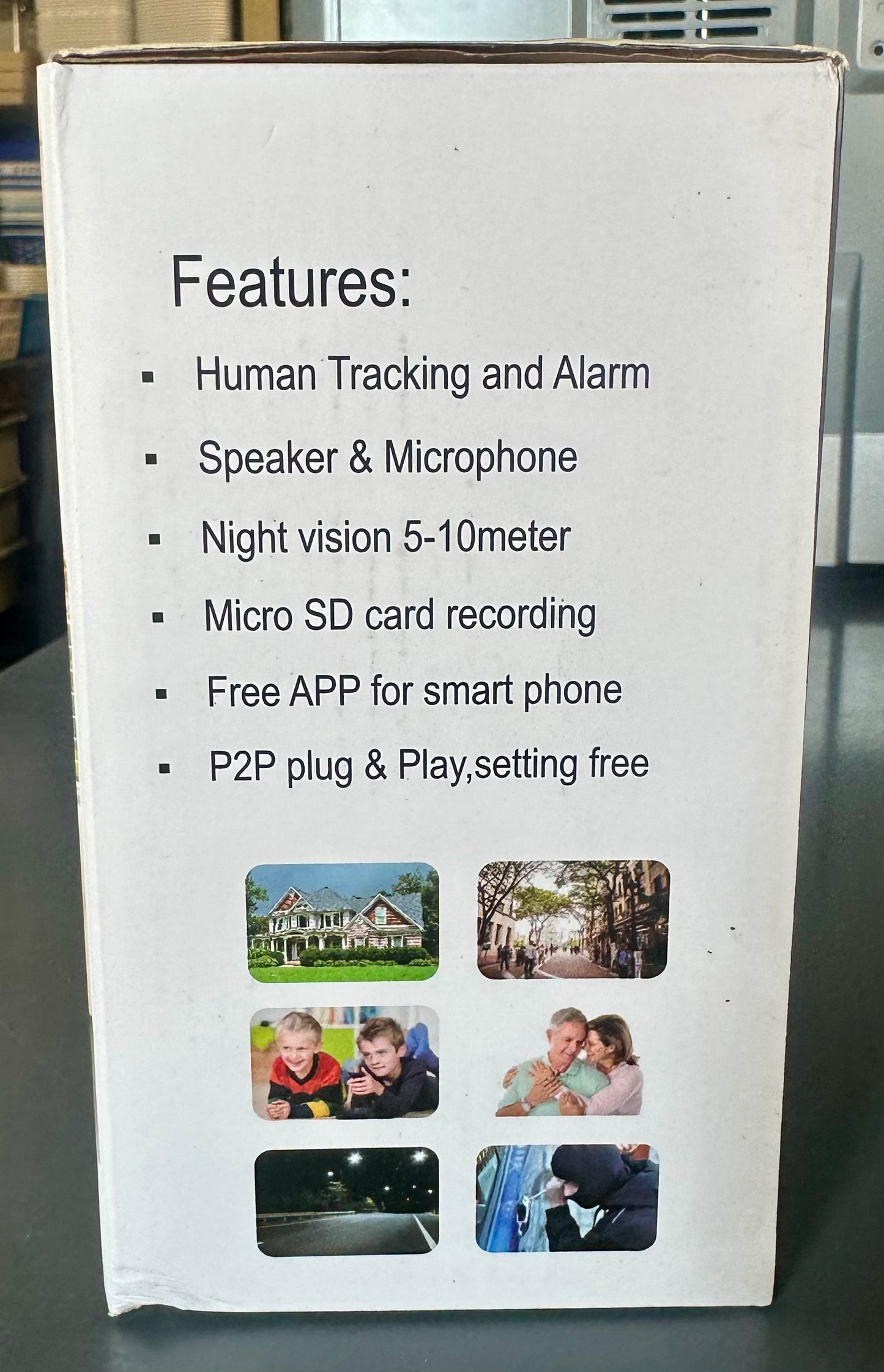 Hiseeu Security Camera, 5MP Wireless Monitor, 2.4G/5G, PTZ 360°, Auto Tracking, 2 Way Audio, Night Vision, PIR Detection
