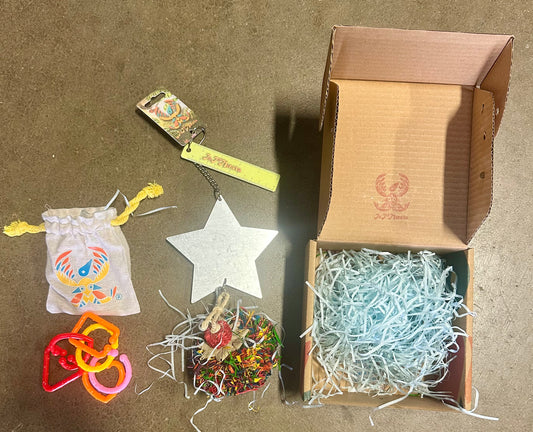 JoJoMonsta Hand Made Premium Bird Toy