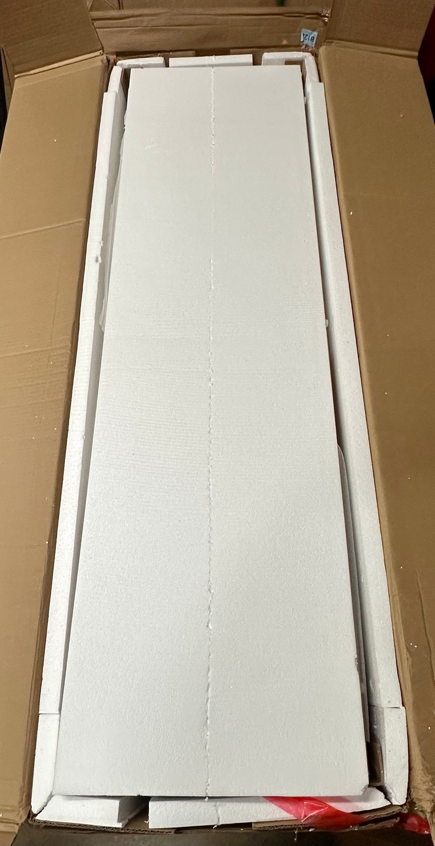 YITAHOME LED Farmhouse TV Stand for 75 Inch w/Outlets, Modern Entertainment Center with Glass Doors and Adjustable Storage Shelves, Media Console TV Cabinet for for Living Room, White/Black (L1064)