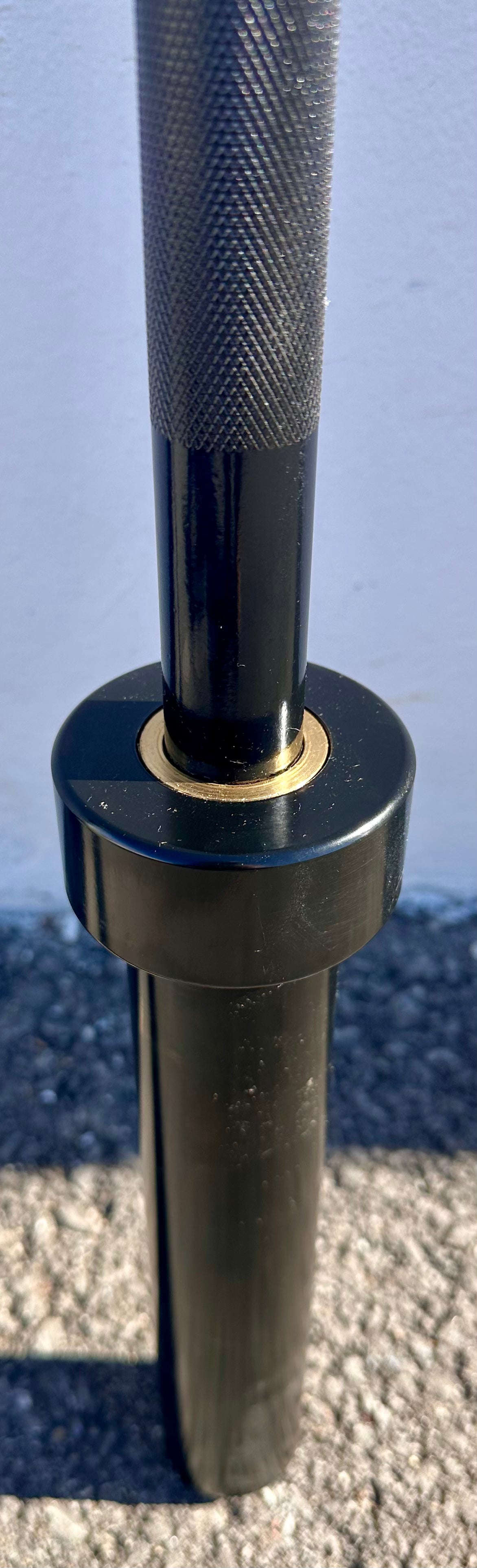 RITFIT Olympic Barbell 6ft - 2 Inch Weight Bar for Strength Training, Weightlifting, Squat, Deadlift, Bench Press, Curl, Overhead Press - 350lbs/500lbs Capacity (W546)