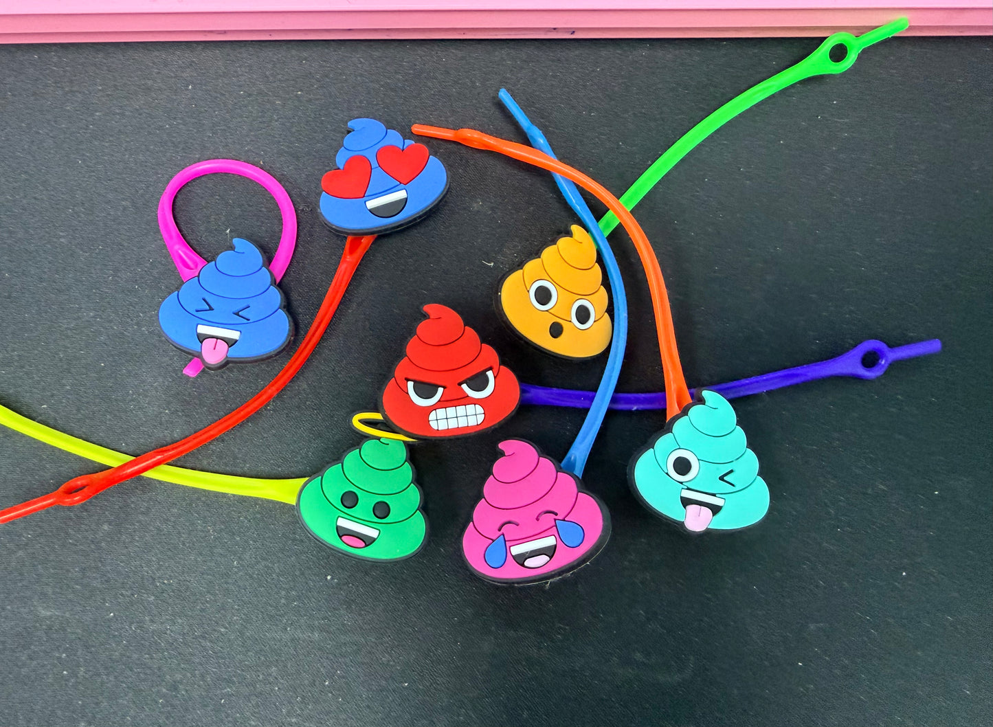 Poop Emoji Cable Organizers