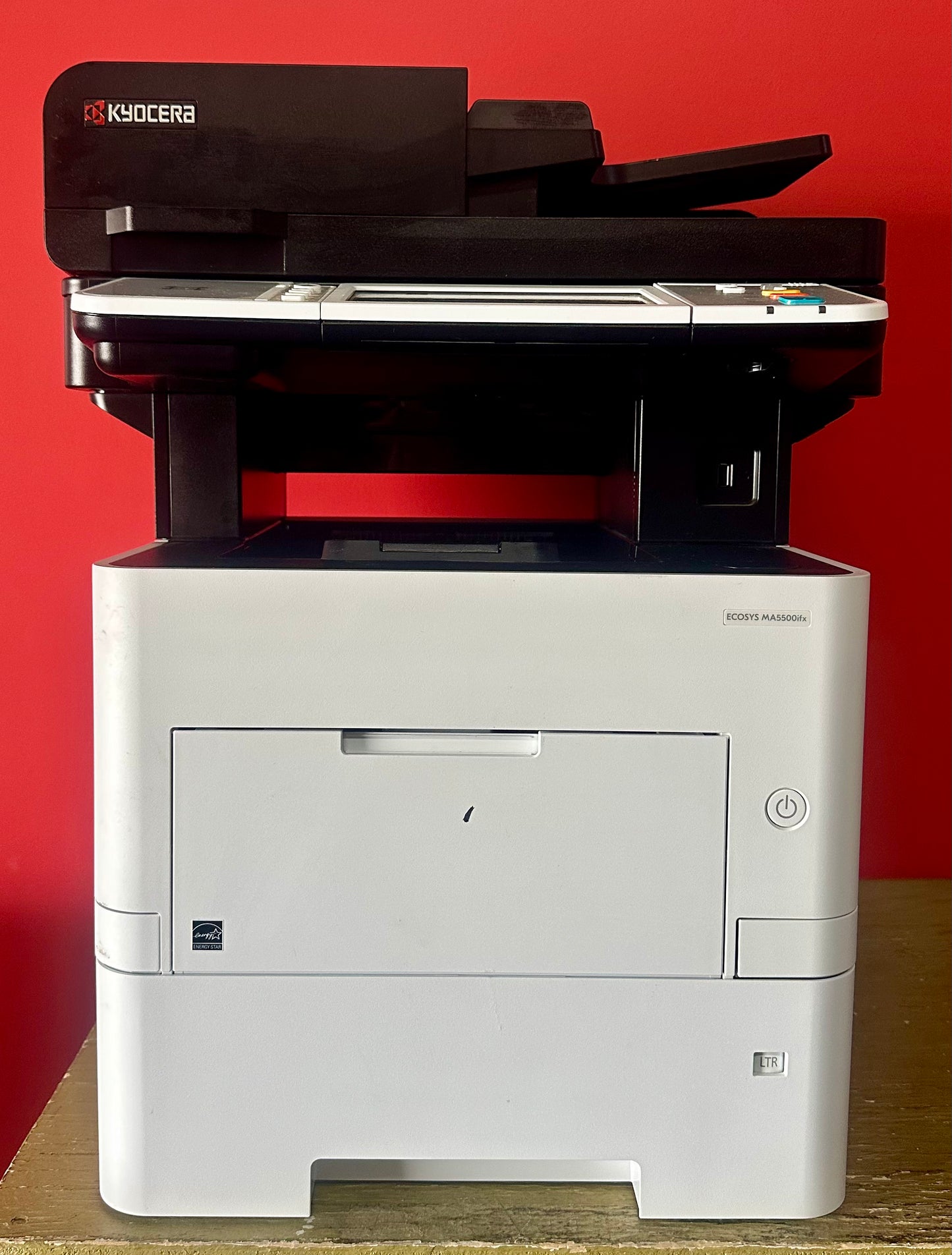 KYOCERA ECOSYS MA5500ifx Business Monochrome Multifunction Laser Printer, Copier, Fax