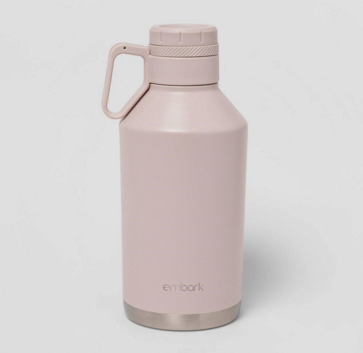 64oz Stainless Steel Growler Pink - Embark™: Vacuum-Insulated Canteen