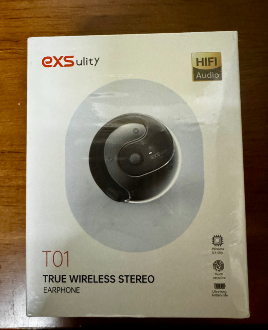 exsulity Language Translation Earbuds, Two Way Real-time Translation 144 Online Languages Translator with APP for Language Learning/Travel/Business (Purple)