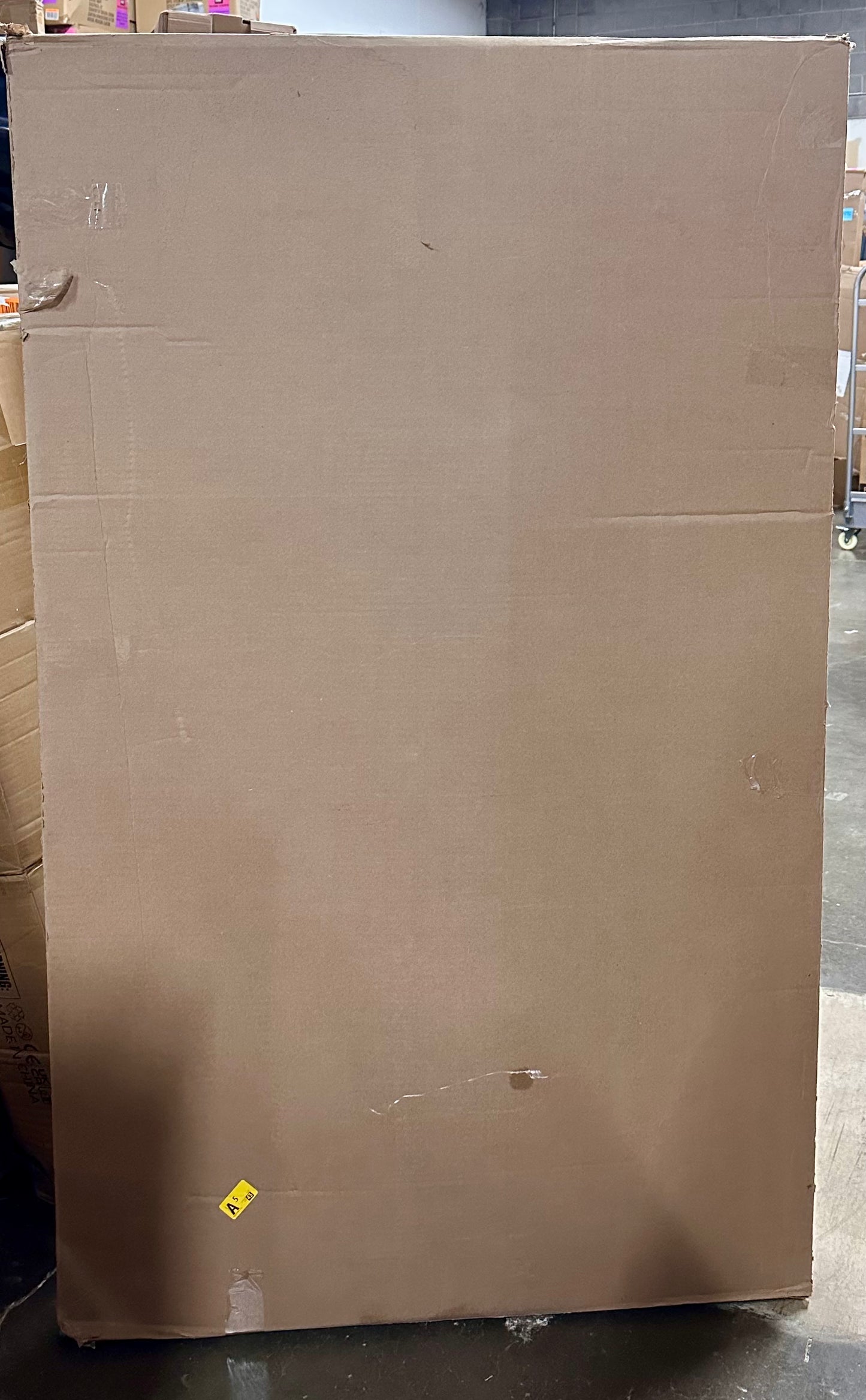 White Acrylic Tub Wall Surround 32"x 60"x 58" - Waterproof, Easy-to-Install, Two Shelf Units Kit Included, Bathtub Wall Surround Panels - Vertical Pattern, (B1123)