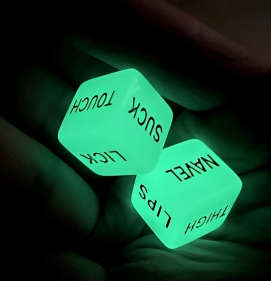 Novelty Dice That Glow In The Dark