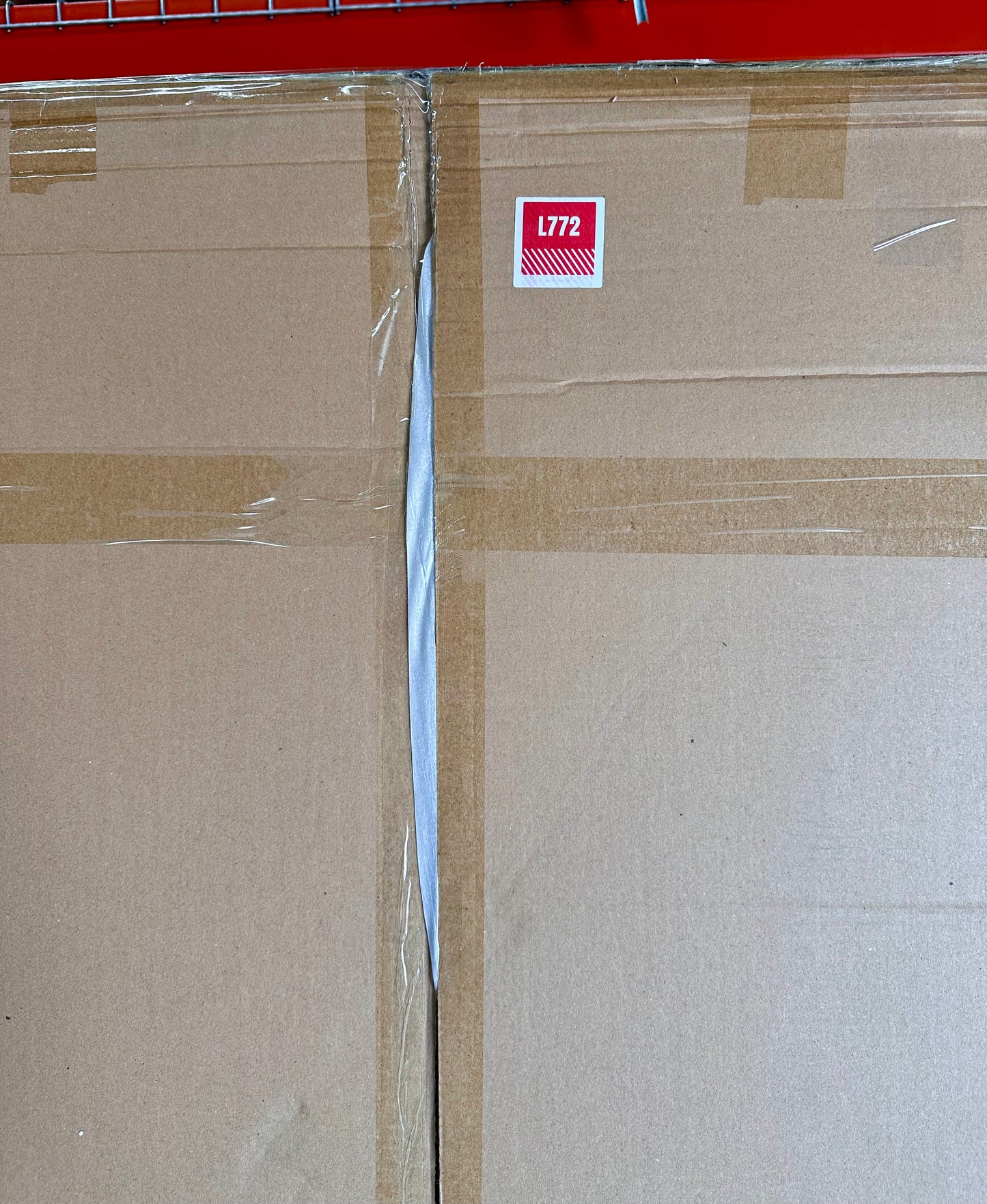 New - Barn Door 36” x 84” Solid White With Hardware Kit (L772)