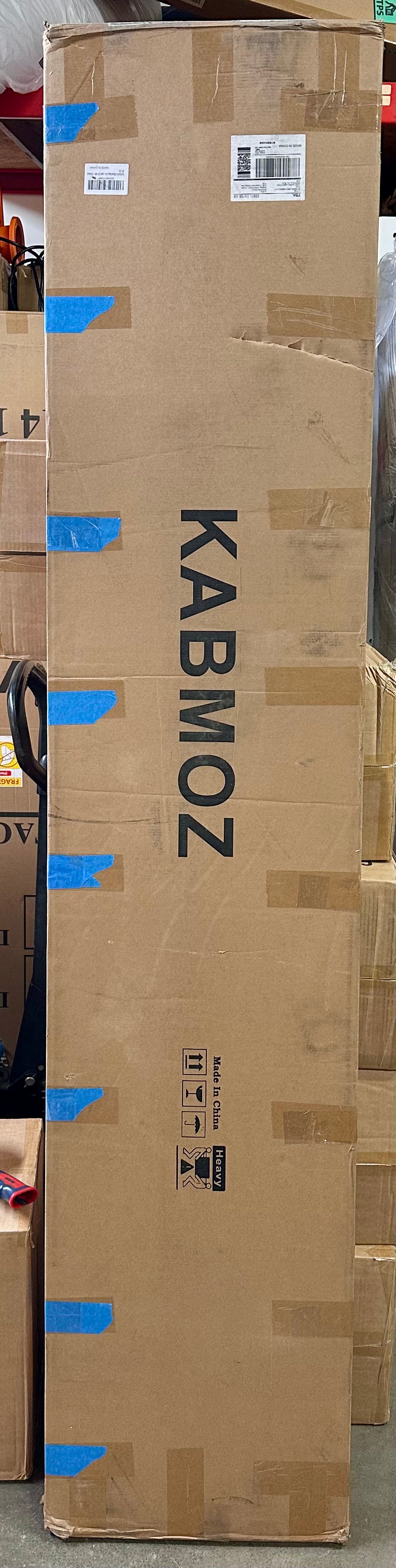 24" Bifold Barn Door and 30" Bifold Barn Door Hardware Kit Included,pace-Saving Folding Design,Premium Bifold Door Enhancing Home Aesthetics (24"x84"-2 Doors) (L1085)