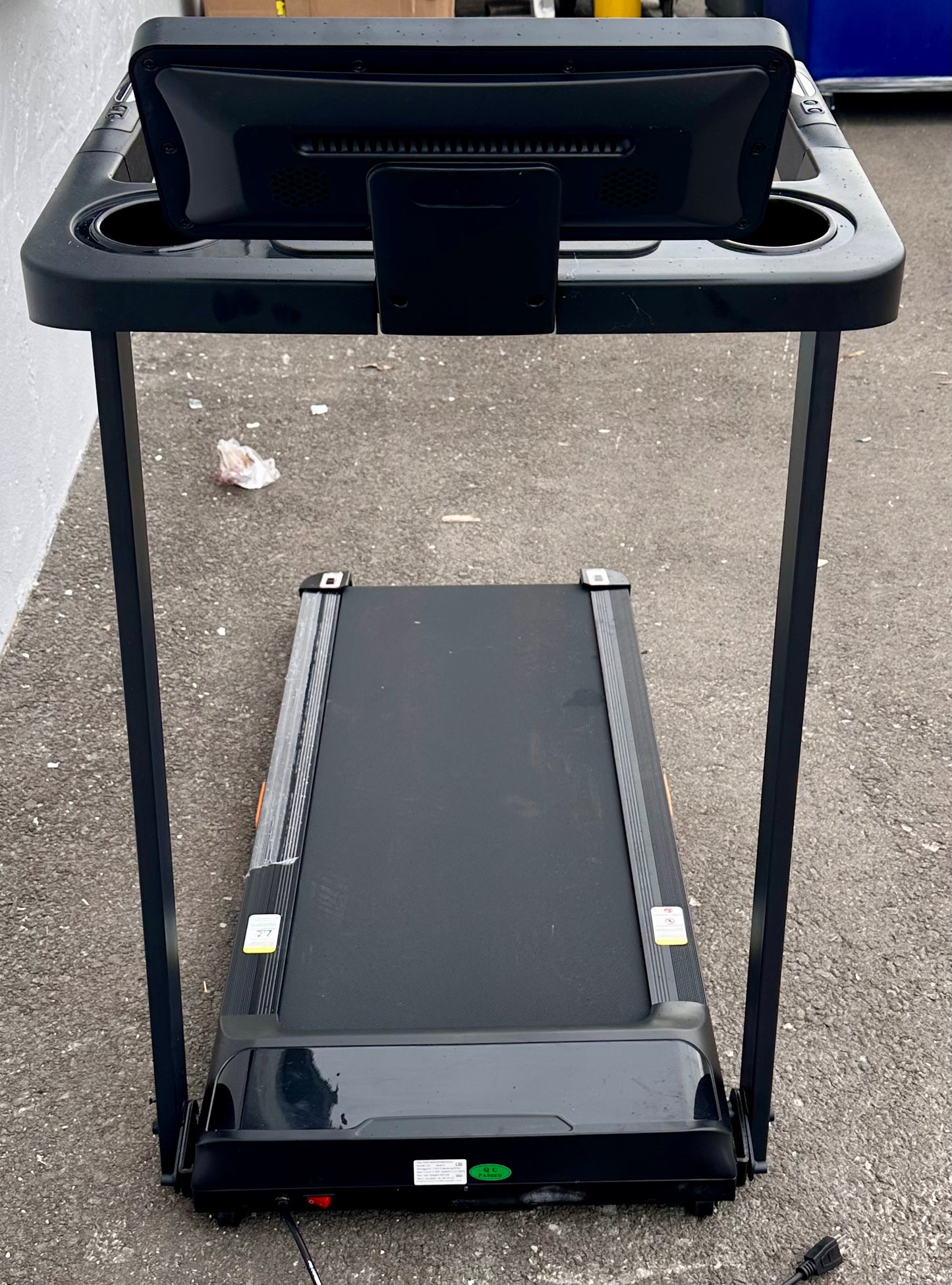 UMAY Fitness Treadmill with Incline, Foldable Compact Treadmill for Home with Pulse Sensors, Max 300/400 LBS Capacity, 3.0/3.5HP Quiet Brushless, Max 8.7 MPH (W514)